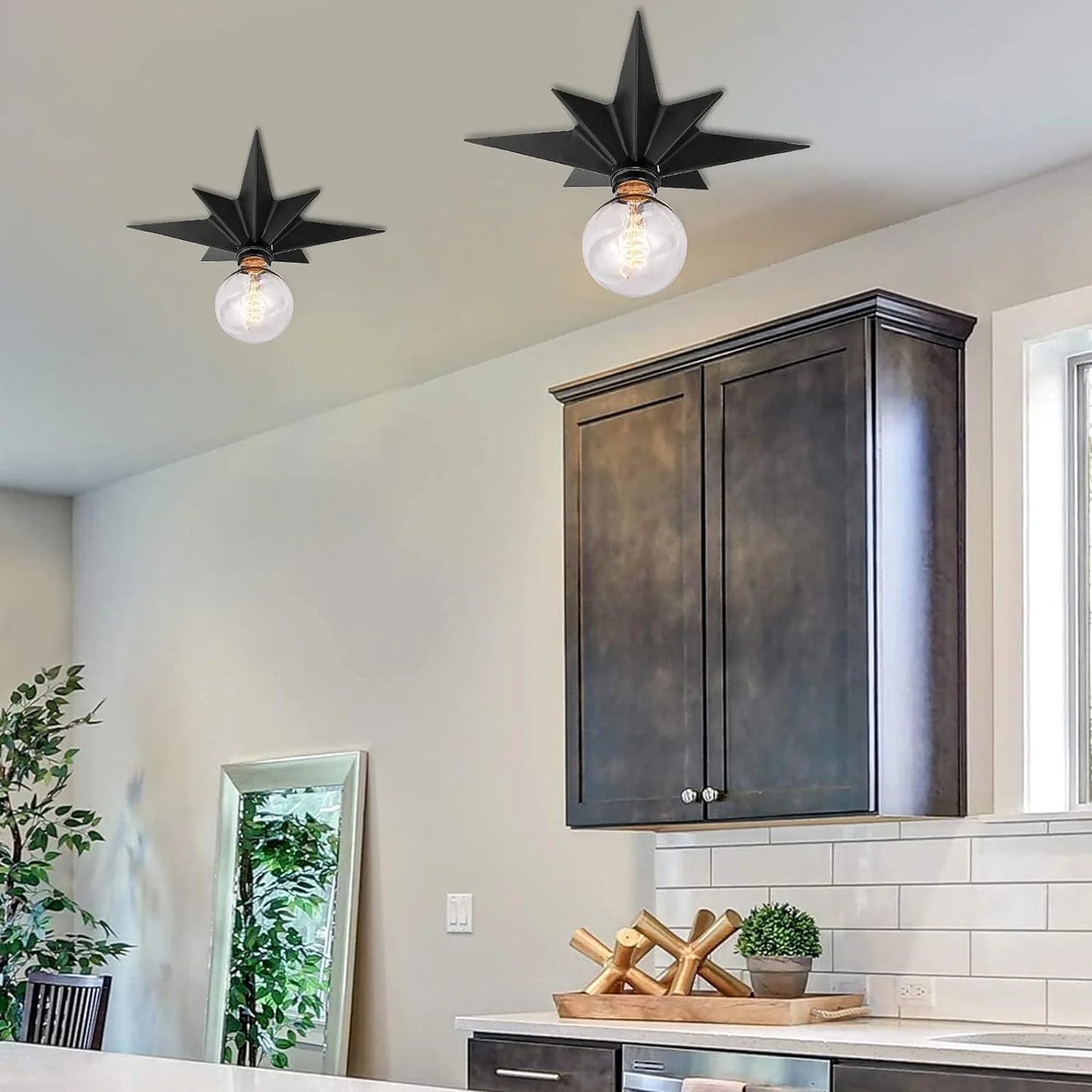 Alurea Modern Star Shape Ceiling Lamp
