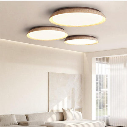 Palora Wabi Sabi Travertine LED Ceiling Lamp