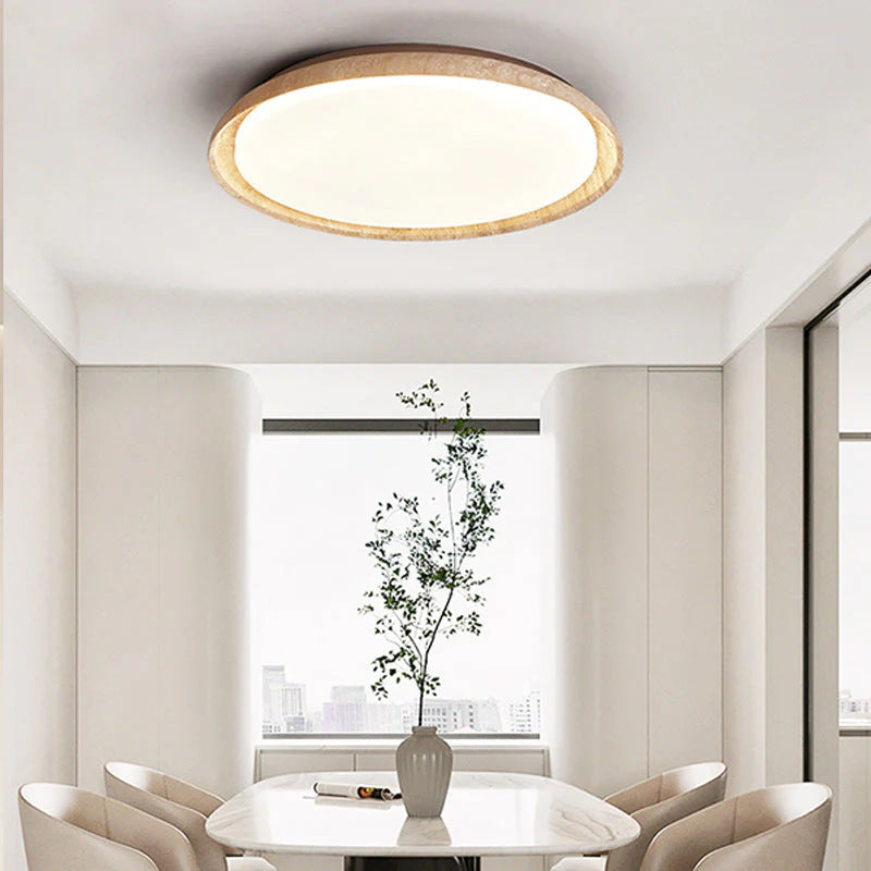 Palora Wabi Sabi Travertine LED Ceiling Lamp