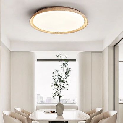 Palora Wabi Sabi Travertine LED Ceiling Lamp