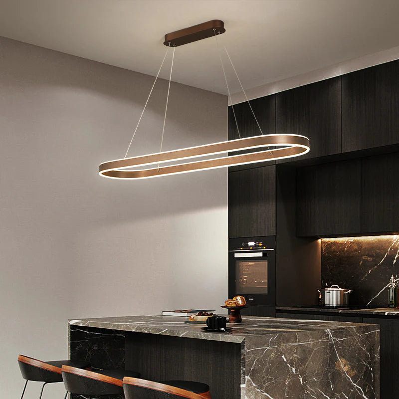 Tressa Kitchen Pendant Lamp Rose Gold