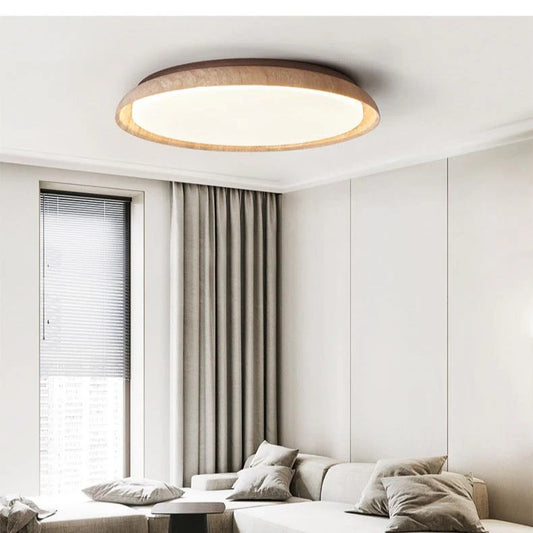 Palora Wabi Sabi Travertine LED Ceiling Lamp