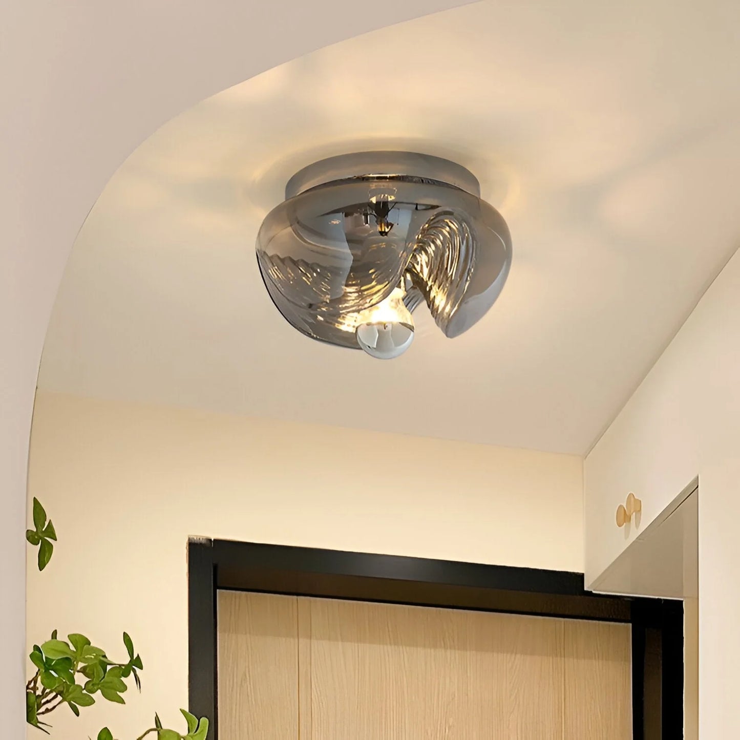 Vireon French Vintage Medieval Bauhaus Ceiling Lamp