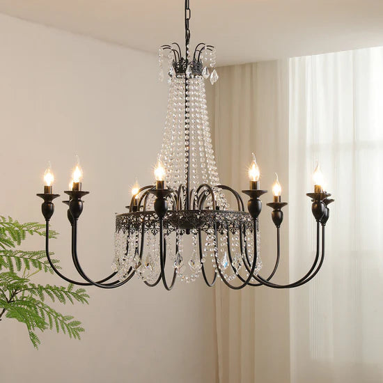 Aurellana Crystal Chandelier for Bedroom