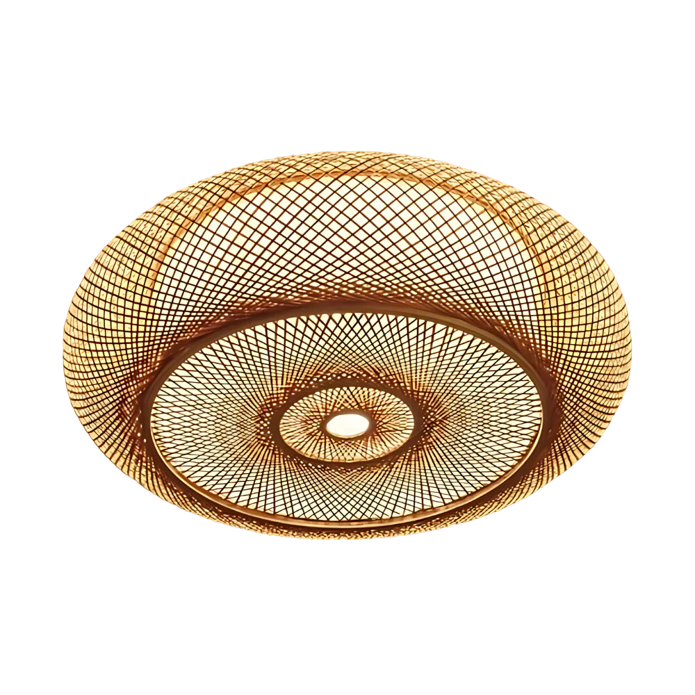 Maelira Natural Bamboo Ceiling Lamp