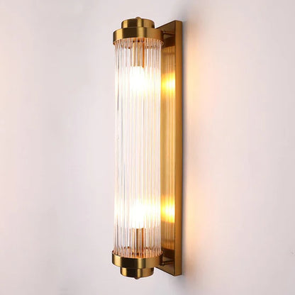 Elarisca Vintage Glass Wall Lamp with LED in Retro Style