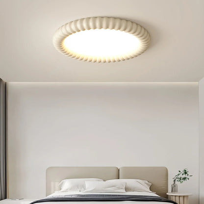 Aetheria Modern Ceiling Lamp with a Wavy Design