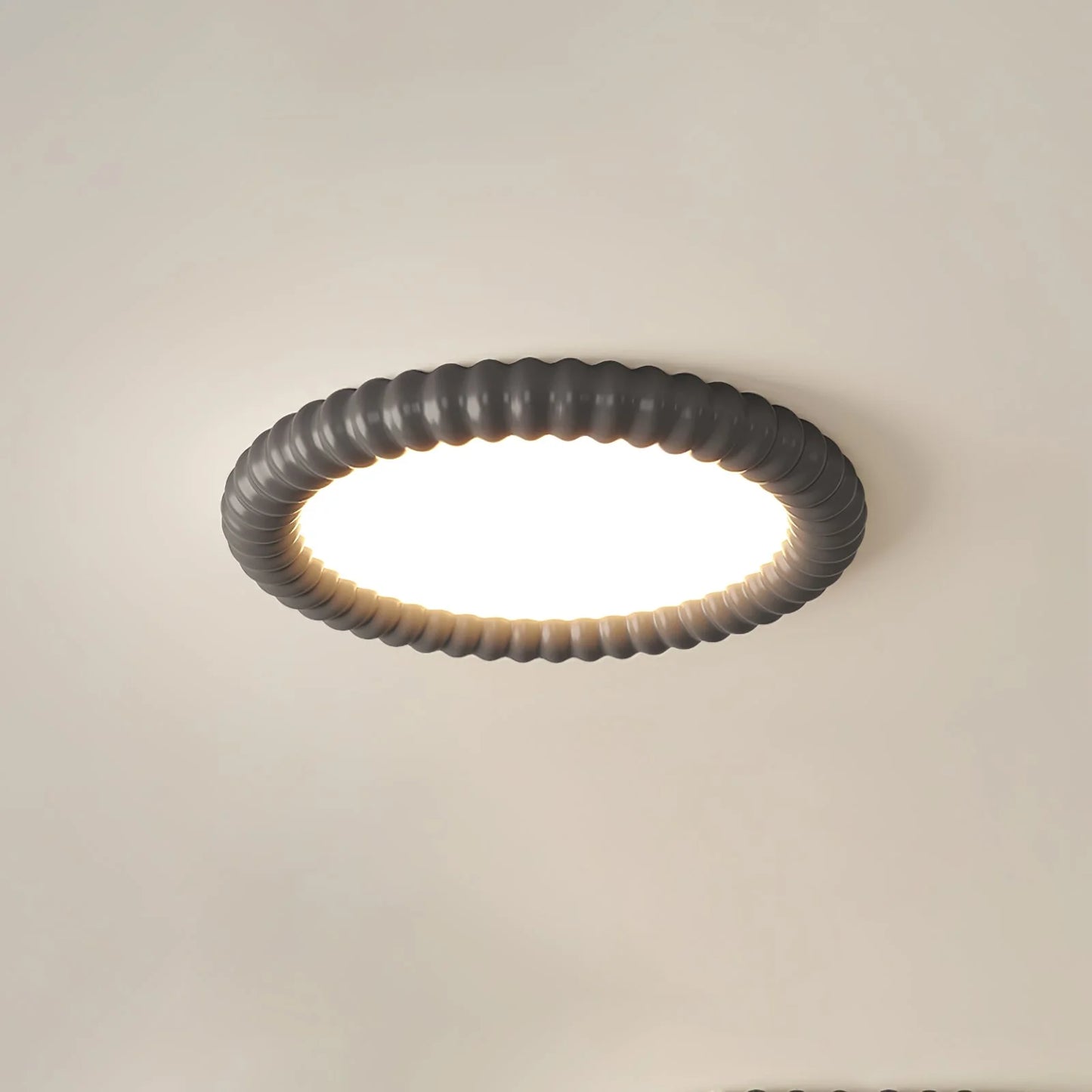 Aetheria Modern Ceiling Lamp with a Wavy Design
