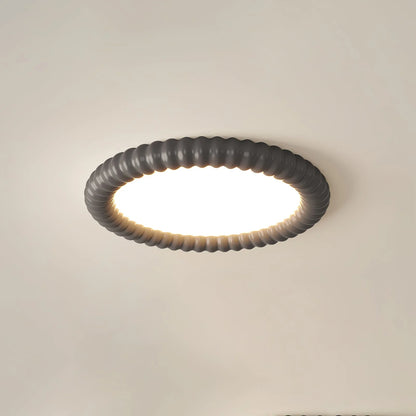 Aetheria Modern Ceiling Lamp with a Wavy Design