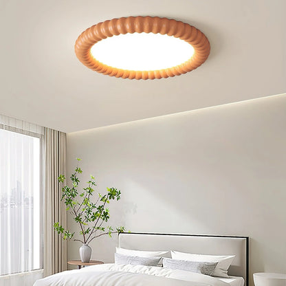 Aetheria Modern Ceiling Lamp with a Wavy Design