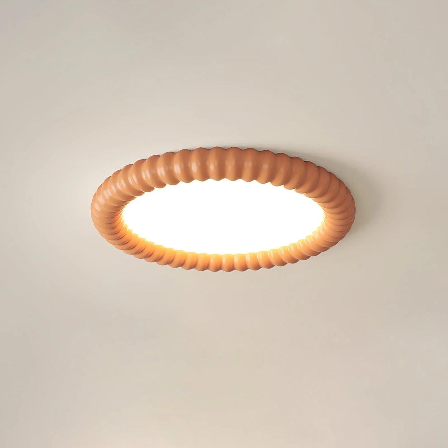 Aetheria Modern Ceiling Lamp with a Wavy Design