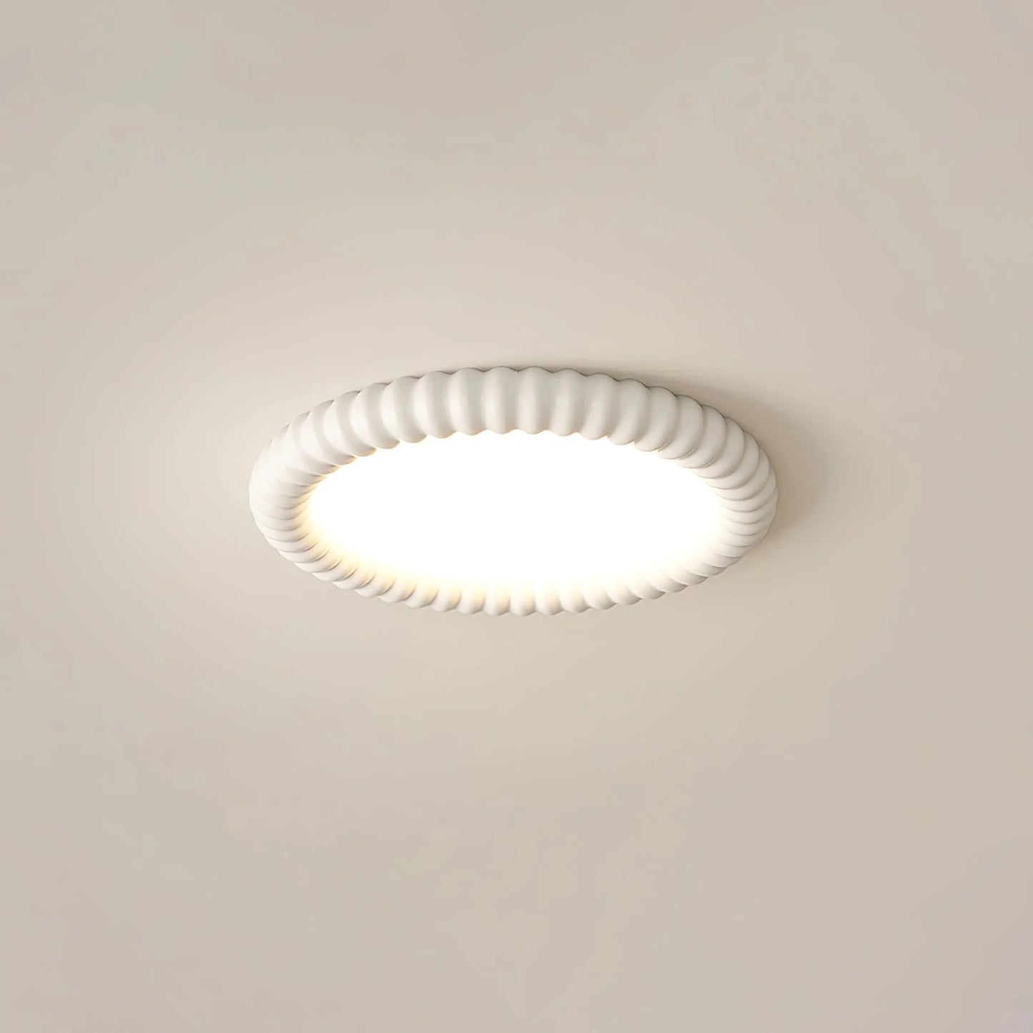 Aetheria Modern Ceiling Lamp with a Wavy Design