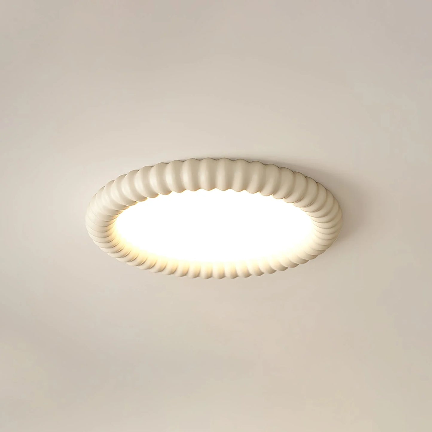 Aetheria Modern Ceiling Lamp with a Wavy Design