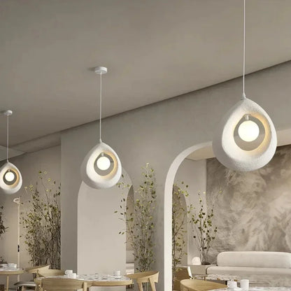 Auralessa Japanese Wabi Sabi Pendant Lamp with Minimalist Design