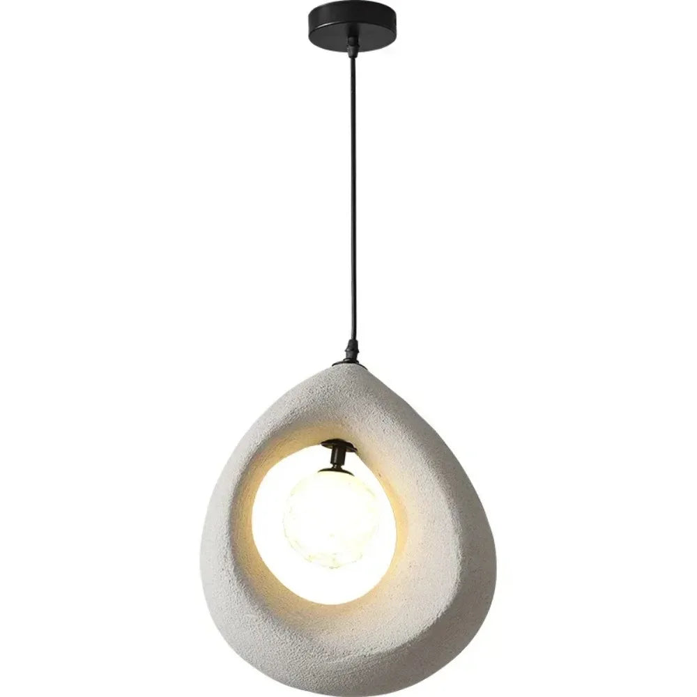 Auralessa Japanese Wabi Sabi Pendant Lamp with Minimalist Design