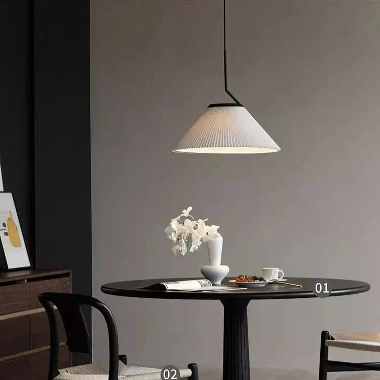 Soralia Scandinavian Pendant Lamp with Folded Design