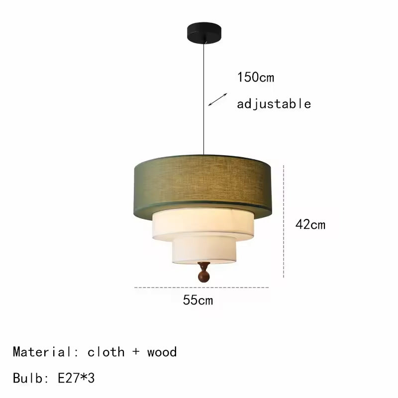 Elaranea Hanging lamps made of cloth