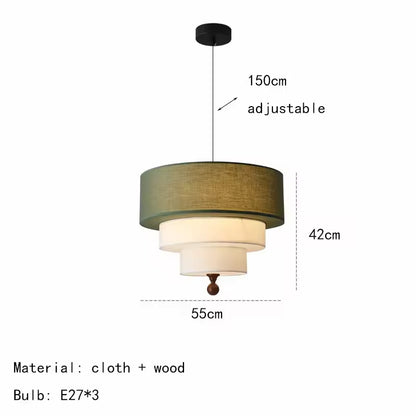 Elaranea Hanging lamps made of cloth