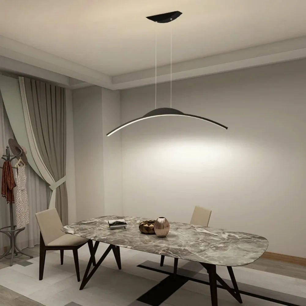 Ethirelle Modern LED Pendant Light for Dining Room, Kitchen, and Living Room