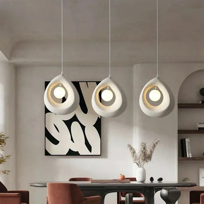 Auralessa Japanese Wabi Sabi Pendant Lamp with Minimalist Design