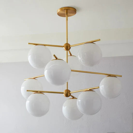 Calista Luxury Brass Chandelier