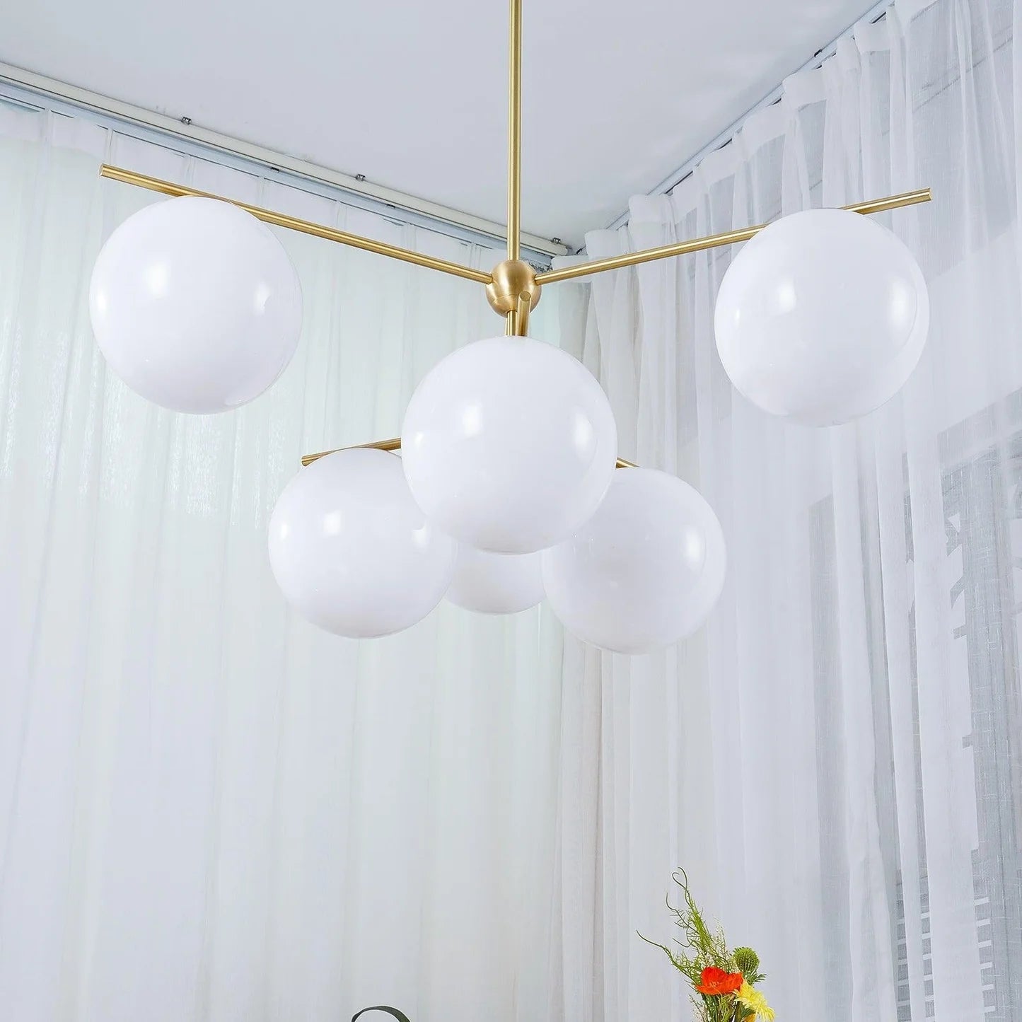 Calista Luxury Brass Chandelier