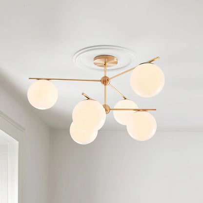 Calista Luxury Brass Chandelier