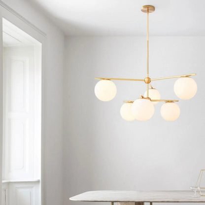 Calista Luxury Brass Chandelier