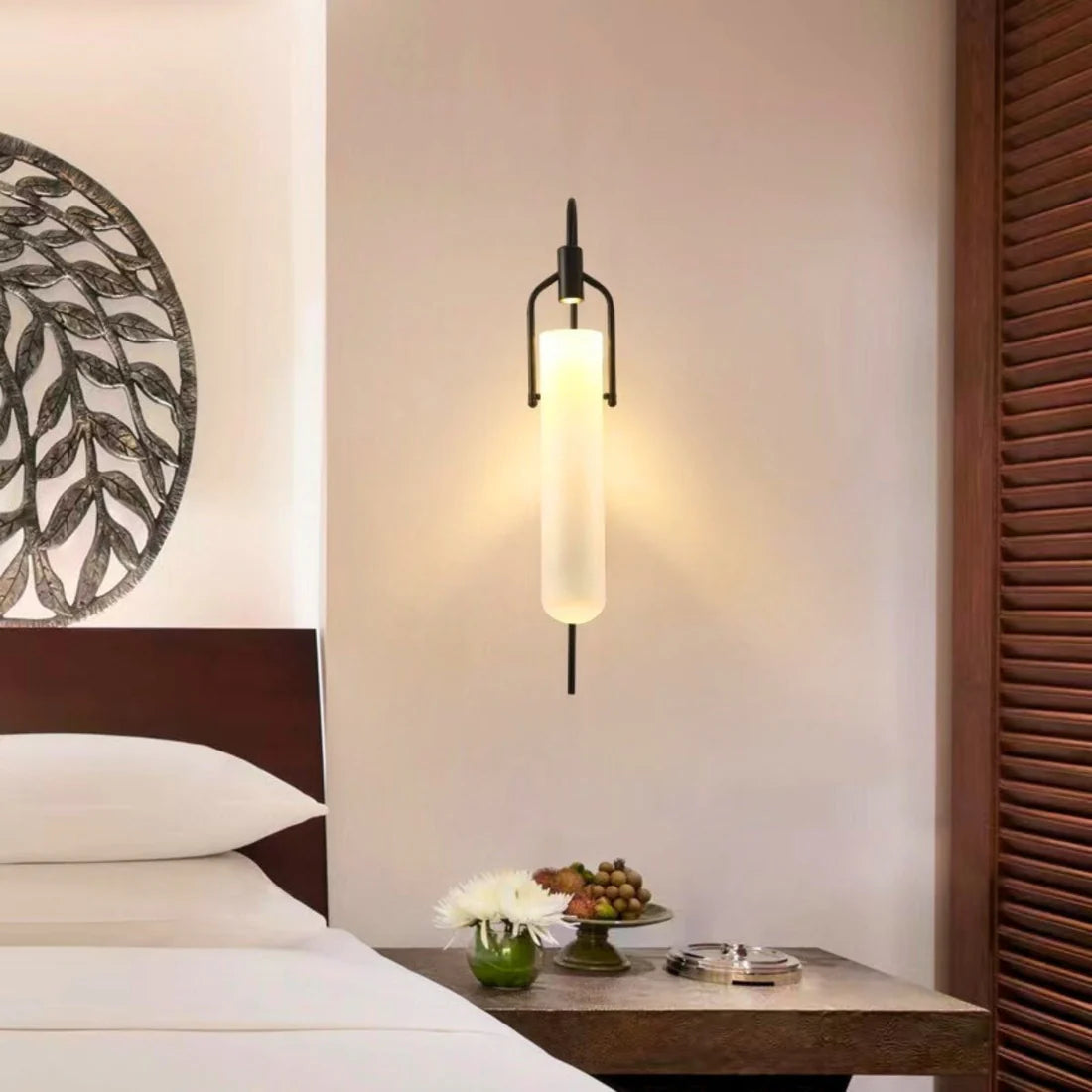 Orana Industrial Glass Wall Lamp