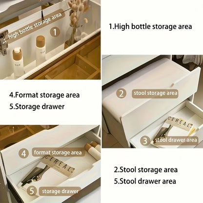 3-in-1 Vanity Desk