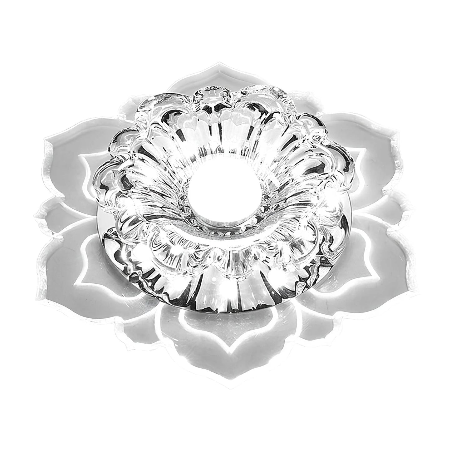 Mirella Elegant Crystal LED Ceiling Lamp with Modern Design
