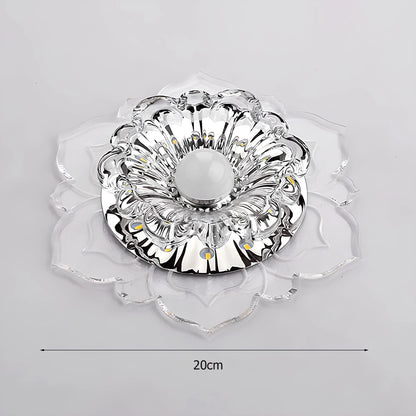 Mirella Elegant Crystal LED Ceiling Lamp with Modern Design