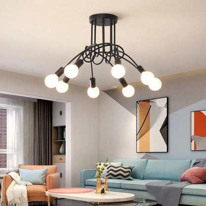 Aventra Vintage LED Ceiling Lamp in Antique Design