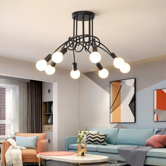 Aventra Vintage LED Ceiling Lamp in Antique Design