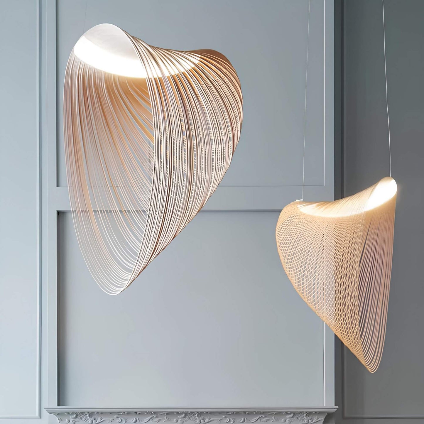 Amaris Scandinavian Metal Pendant Lamp