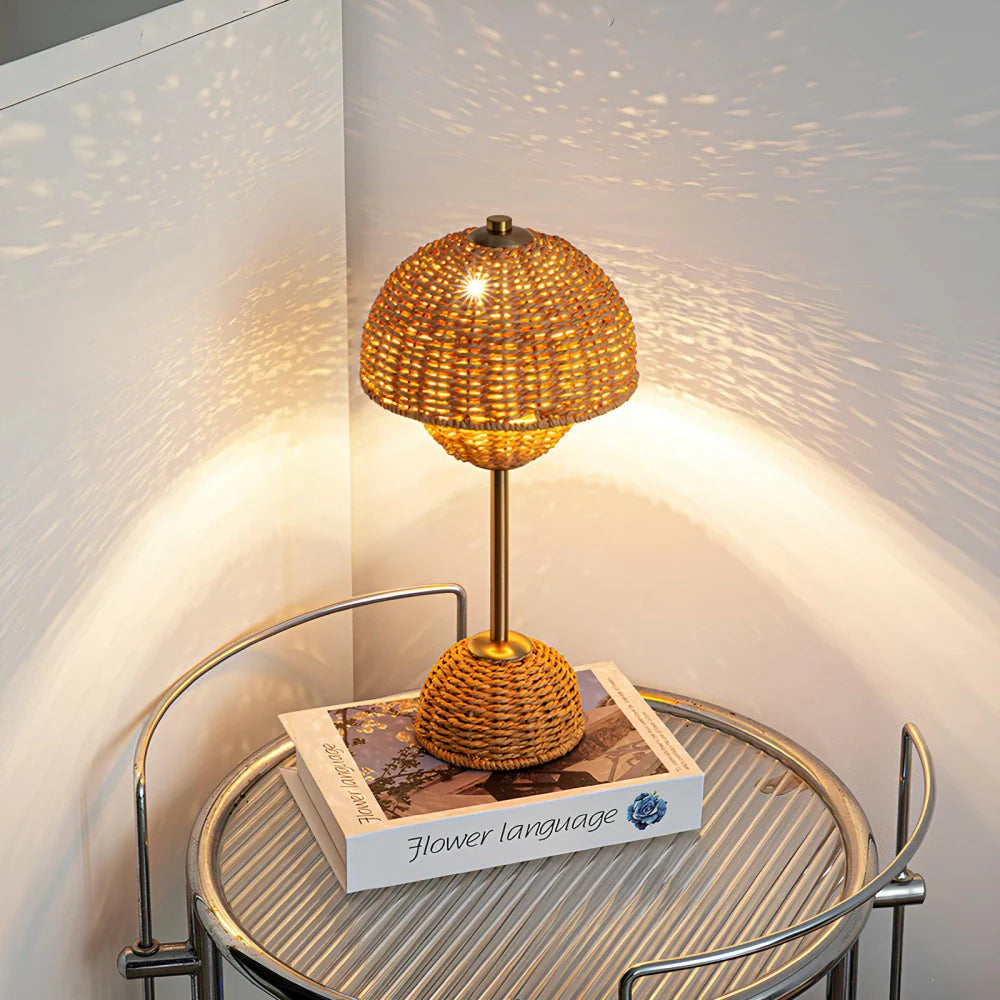 WeaveCraft Table Lamp