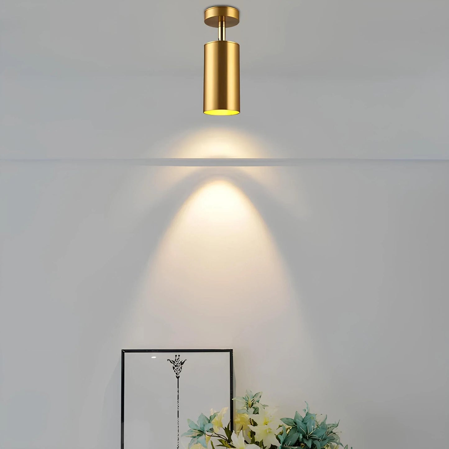 Olenia Adjustable Modern LED Ceiling Lamp with Rotating Arms